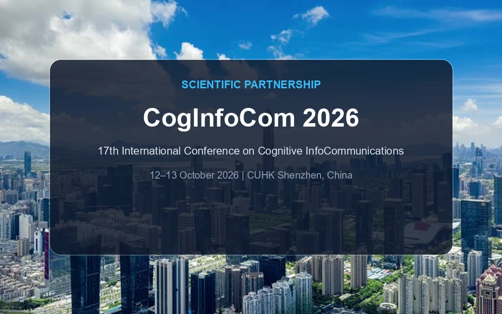 CogInfoCom 2026 - 17th International Conference on Cognitive InfoCommunications